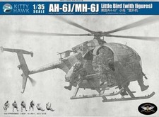 Kitty Hawk 50004 1:35th scale Hughes 500 AH-6J/MH-6J Little Bird (with figures)