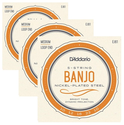 Addario ej61 medium - ej61, banjo