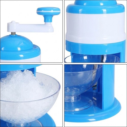 Hand crank ice shaver - hand,