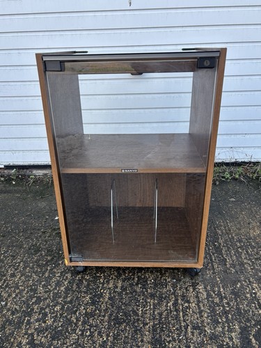 Vintage sanyo wooden - vintage,