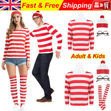 Adult Christmas Wheres Wally World Book Day Week fancy dress costume Top Hat