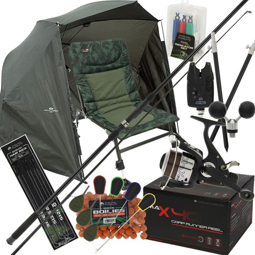Carp fishing starter setup - fishing,