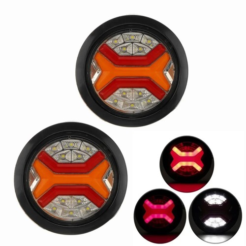 12v 24v led rear round - 12v,