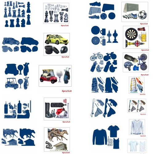 Racing chess metal cutting - chess,
