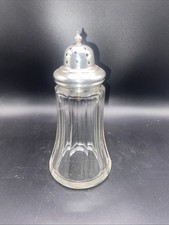 Large Silver Plated Glass