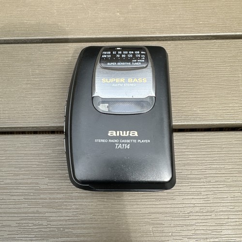 Aiwa 114 personal cassette - aiwa,