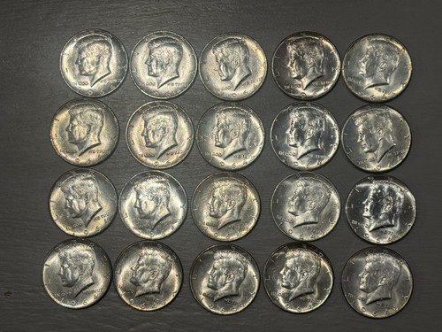 1964 kennedy silver half - 1964,