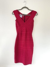 Herve Leger Raspberry Pink