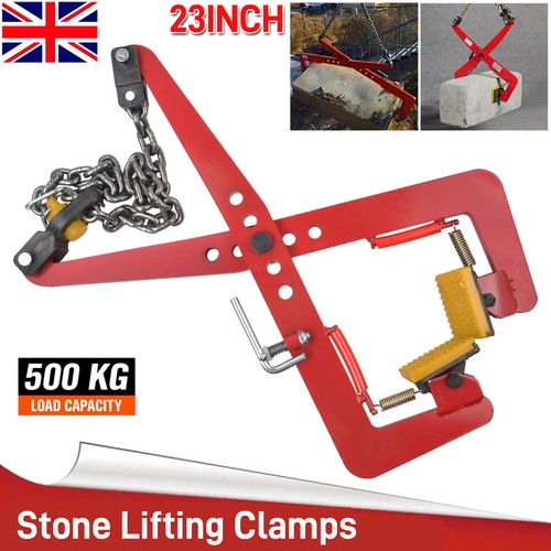 500kg stone lifting clamps - 500kg,