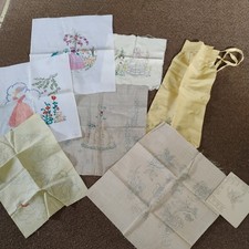 job lot Vintage cotton Linen