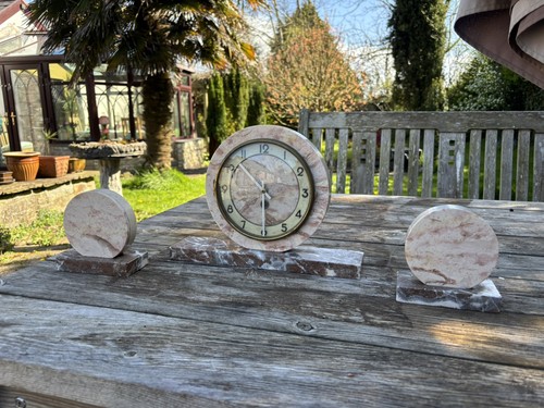 Vintage art deco - vintage, clock
