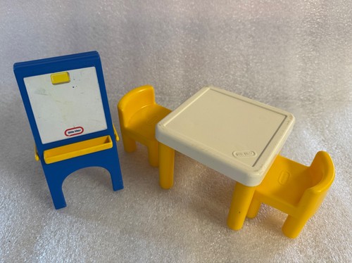 Vintage little tikes art - vintage, easel