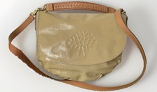 Mulberry Women’s Effie Beige Patent Leather Satchel