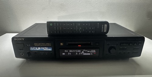 Sony mds je640 minidisc - sony, deck