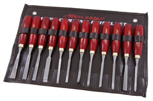 Piece wood carving chisel - 12,