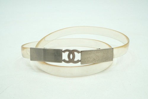 Chanel vintage 99p clear - chanel,