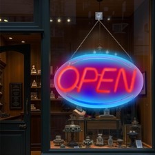 Bright LED Neon Open Shop Sign