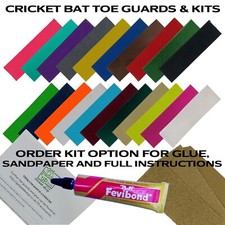 Cricket Bat Toe Guard Kit inc Glue and Instructions WINTER SPECIAL AVAILABLE