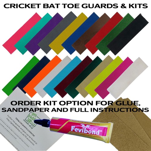 Cricket bat toe guard - bat, kit