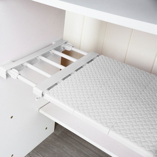 White extendable shelf - white,