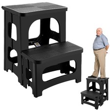 2-Step Folding Stool Non-slip