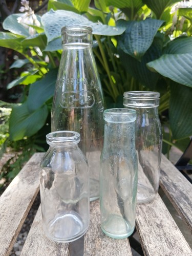 Vintage bottles milk - 2,