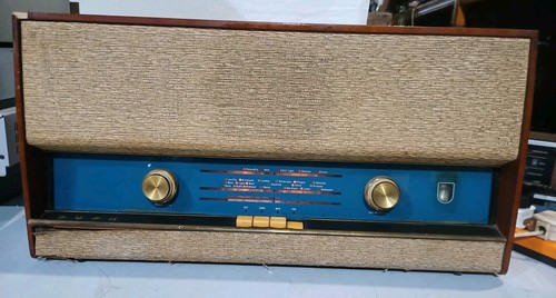 Bush vhf wooden radio - wooden,