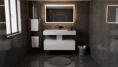 Luxury corian washbasin and - corian,
