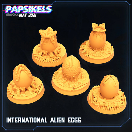 International alien eggs - alien,