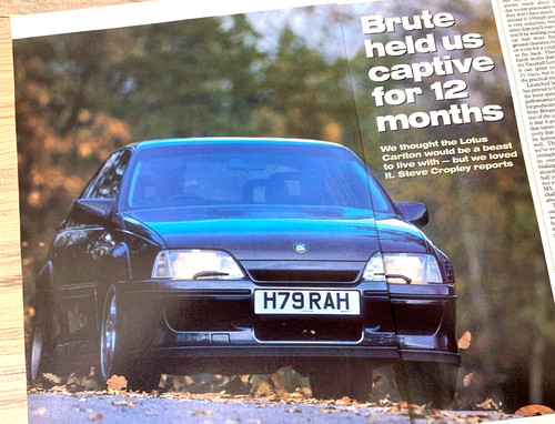 Lotus carlton 000 - carlton, test