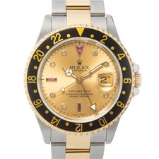 ROLEX GMT Master-II 16713RG Champagne SN/#K