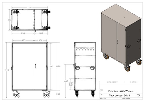 Premium tack locker for - premium,
