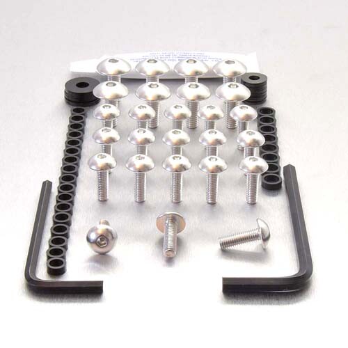 Aluminium fairing kit - aluminium,