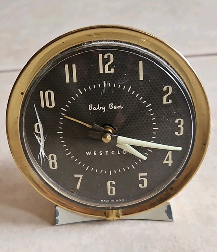 Vintage westclox baby - vintage,