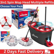 Vileda Turbo Microfibre Mop &