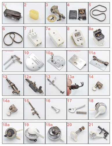 Pfaff 260 sewing machine parts - sewing,