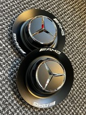 1x 154mm Black Centre Cap For