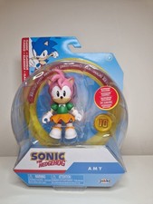 Sonic The Hedgehog - Classic Amy 4" Figure W Coin Accessory - Jakks Pacific New