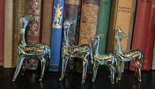 Vintage murano glass deer - murano,