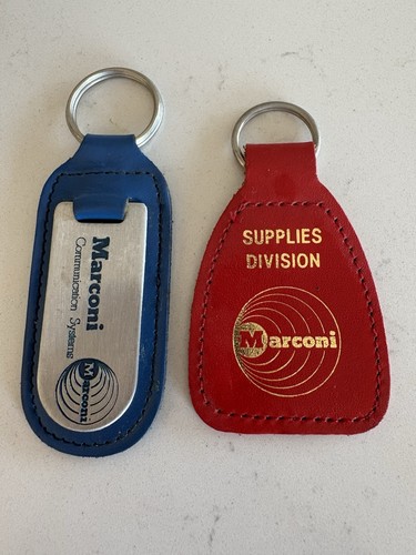 Vintage marconi keyrings 2 - keyrings,