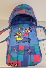 rare find vintage hauck disney minnie mickey mouse pram cot 90s baby basket