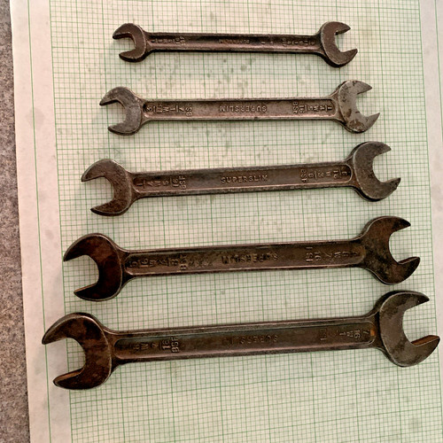 Superslim spanners 1 8 - 5, 1/8