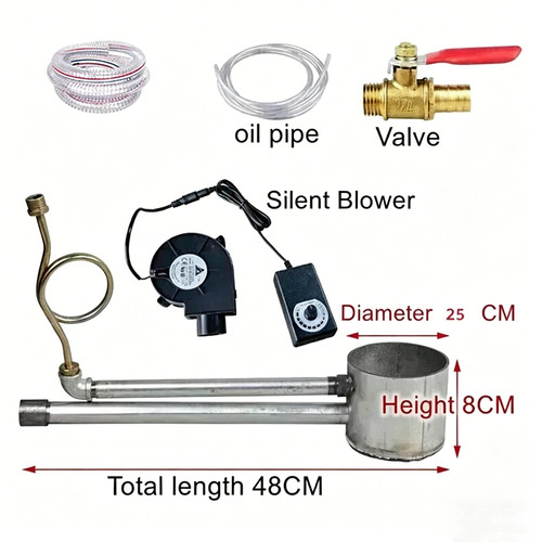 Waste oil burner - burner, heater