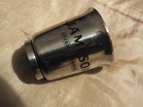 Jamesons whisky measure metal - jamesons,