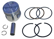 Piston kit Honda CM200T Custom (1980-1982) +1.00 o/s 54.00mm bore, Japanese made