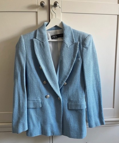 Zara women tweed blazer - women's, size