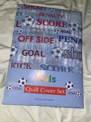 Football duvet quilt cover - duvet,