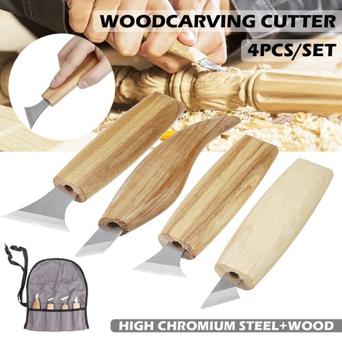 4pcs wood carving tools set - carving,