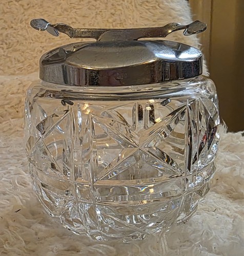 Vintage glass sugar - vintage,