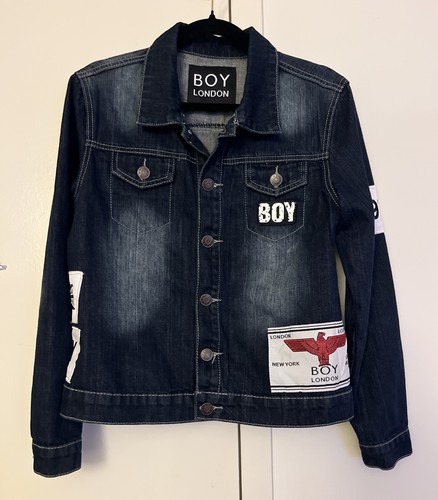 Boy london graphic patch denim - graphic,